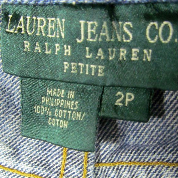 Lauren Jeans Co. Ralph Lauren Petite Jeans Size 2P - Picture 3 of 5